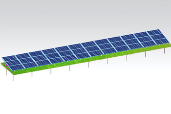 Ground Mounting System-Circle Pile