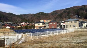 水泥基础铝支架-40kW 日本