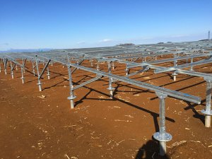1.3MW Screw Pile Solar Mounting Bracket