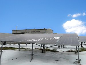 292.24kW Double Pile Solar Mounting Rack