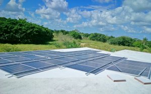 Dominica 9.72kW Roof Mounting Structure