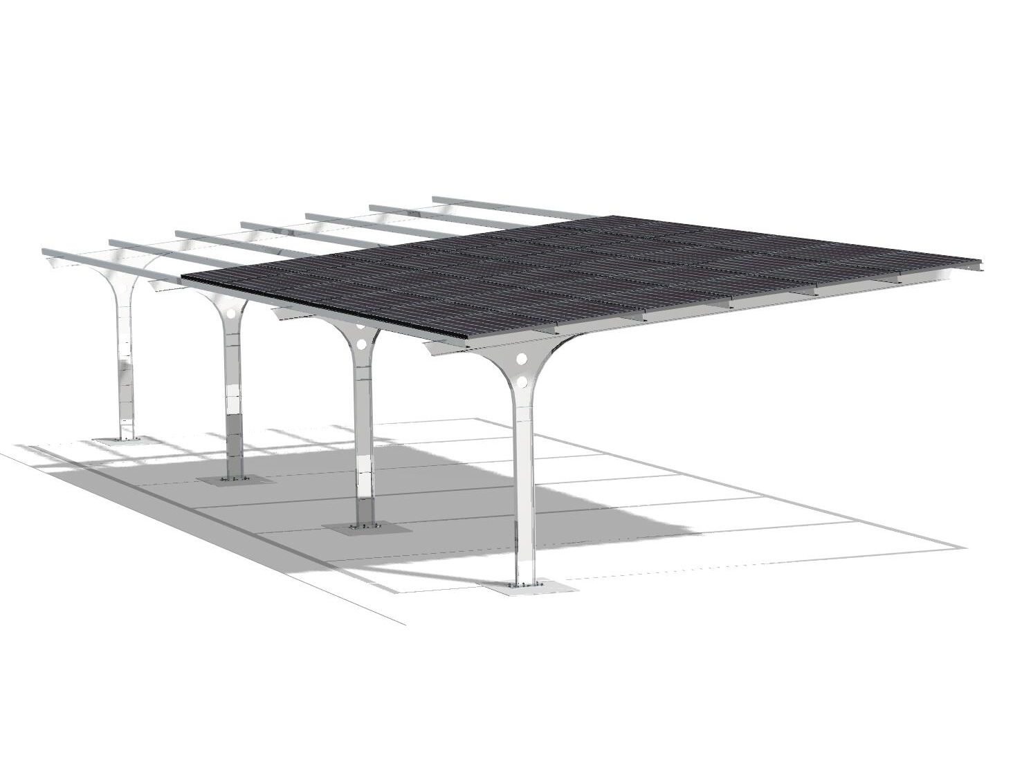 Steel Solar Carport
